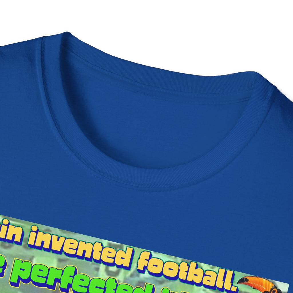 Unisex Graphic T-Shirt | Brasil x Britain - O jogo nasceu lá, mas o Brasil o elevou a outro patamar!
