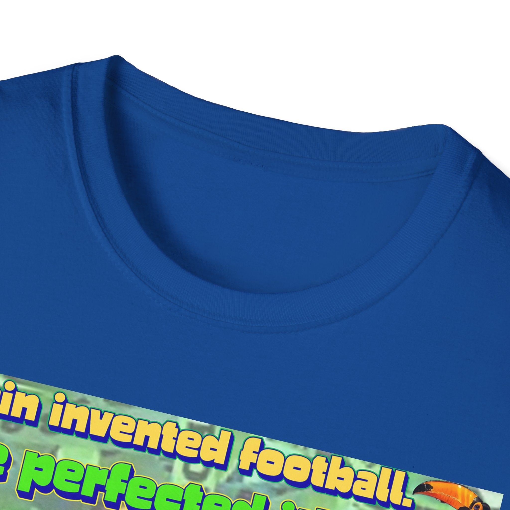 Unisex Graphic T-Shirt | Brasil x Britain - O jogo nasceu lá, mas o Brasil o elevou a outro patamar!