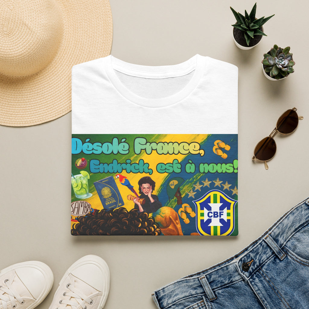 Unisex Graphic T-Shirt | Brasil x França