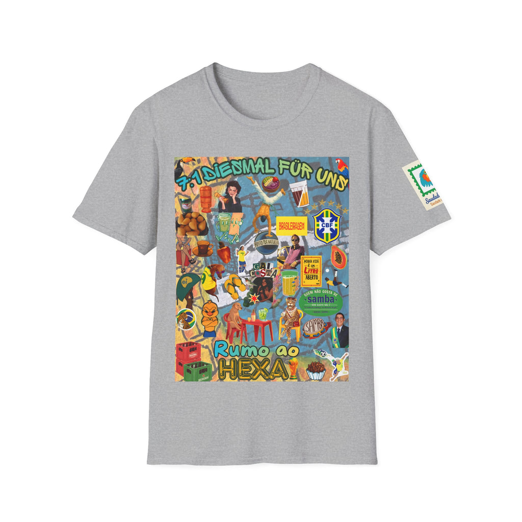 Unisex Graphic T-Shirt | Brasil x Alemanha