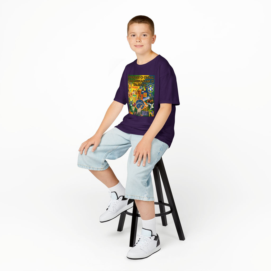 Unisex Kids 100% Algodão | Brasil x Portugal