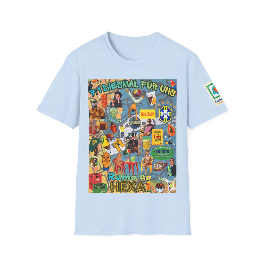 Unisex Graphic T-Shirt | Brasil x Alemanha