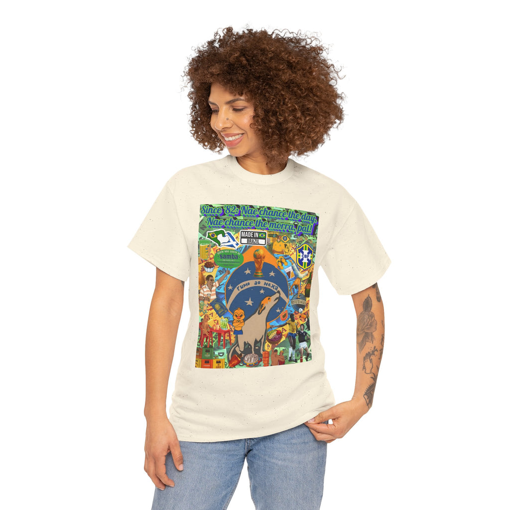Unisex 100% Algodão OEKO-TEX® | Brasil x Escócia