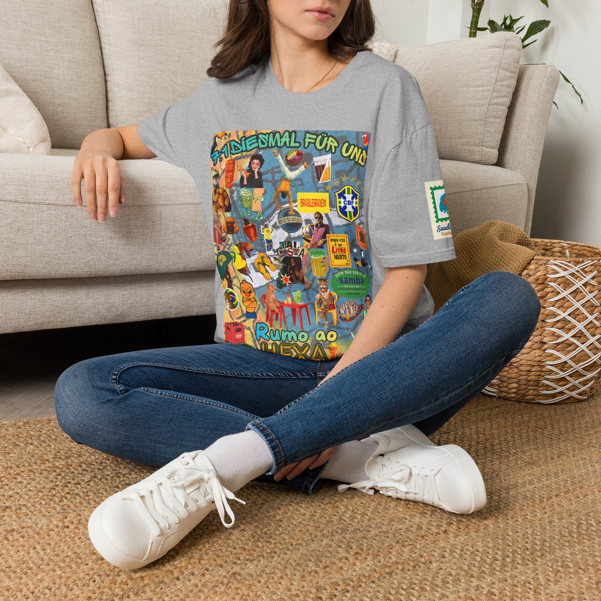 Unisex Graphic T-Shirt | Brasil x Alemanha