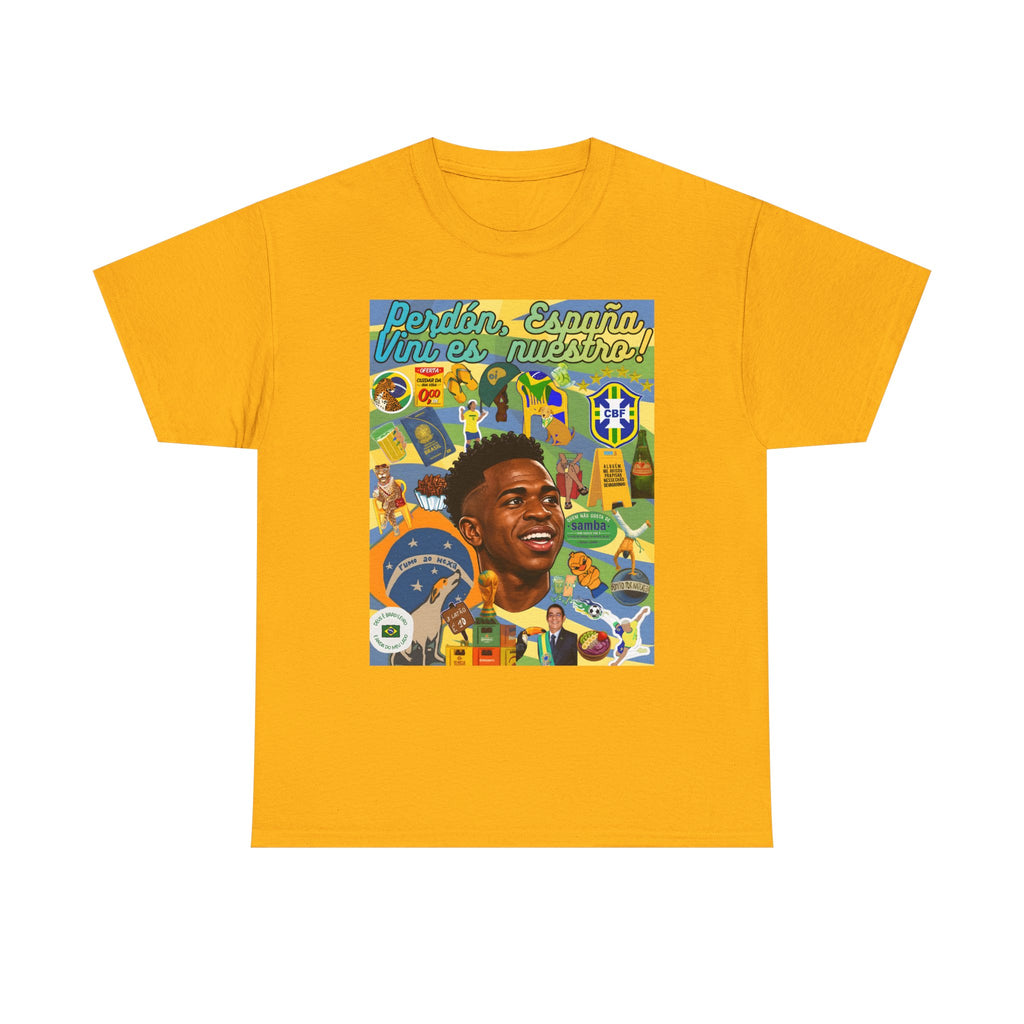 Unisex 100% Algodão OEKO-TEX®  | Brasil x Espanha