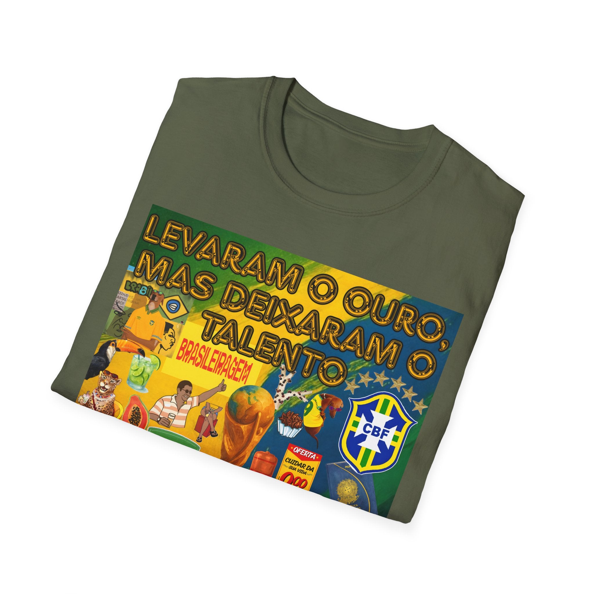 Unisex Graphic T-Shirt | Brasil x Portugal