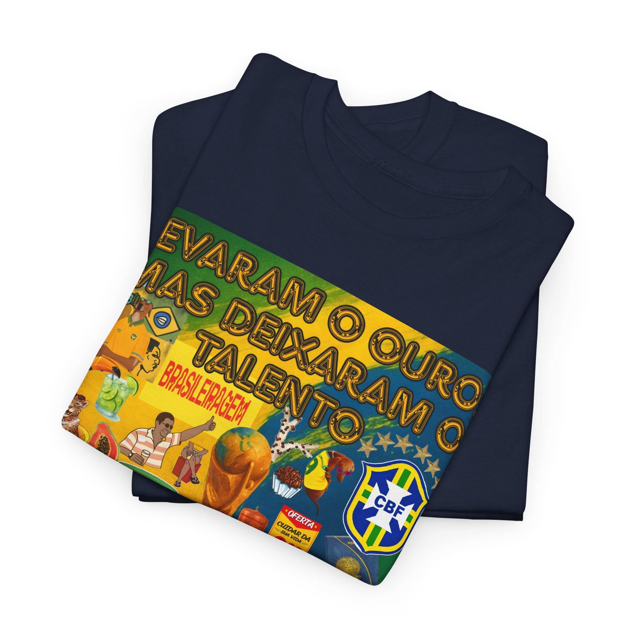 Unisex 100% Algodão OEKO-TEX®  | Brasil x Portugal