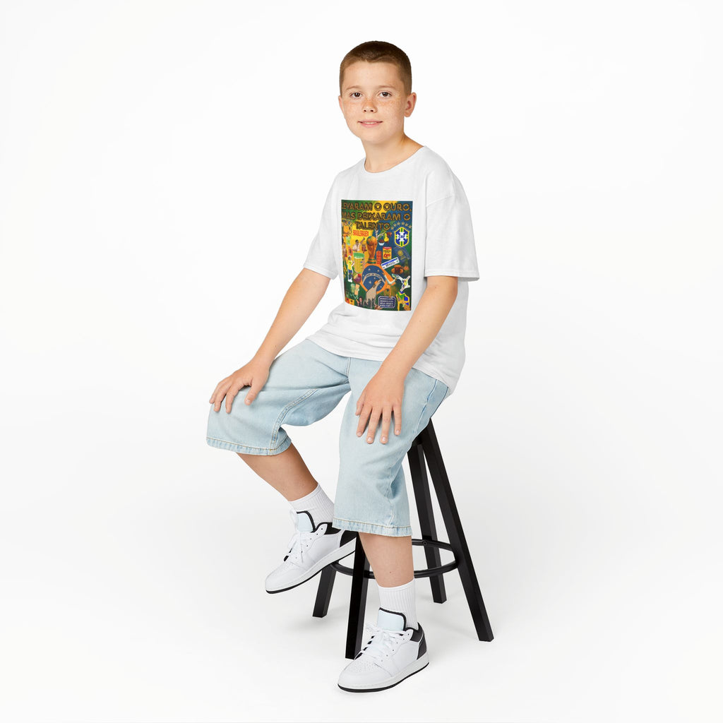 Unisex Kids 100% Algodão | Brasil x Portugal