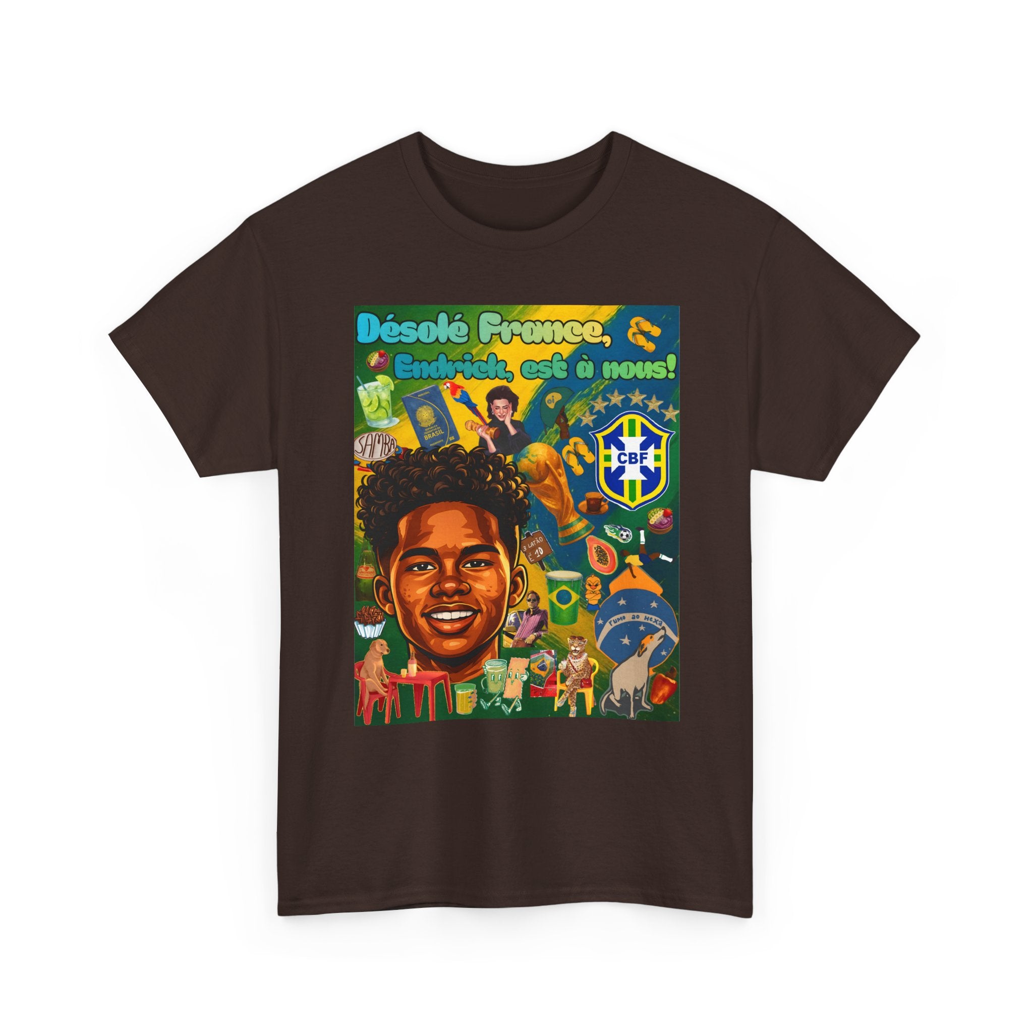 Unisex 100% Algodão OEKO-TEX®  | Brasil x Alemanha