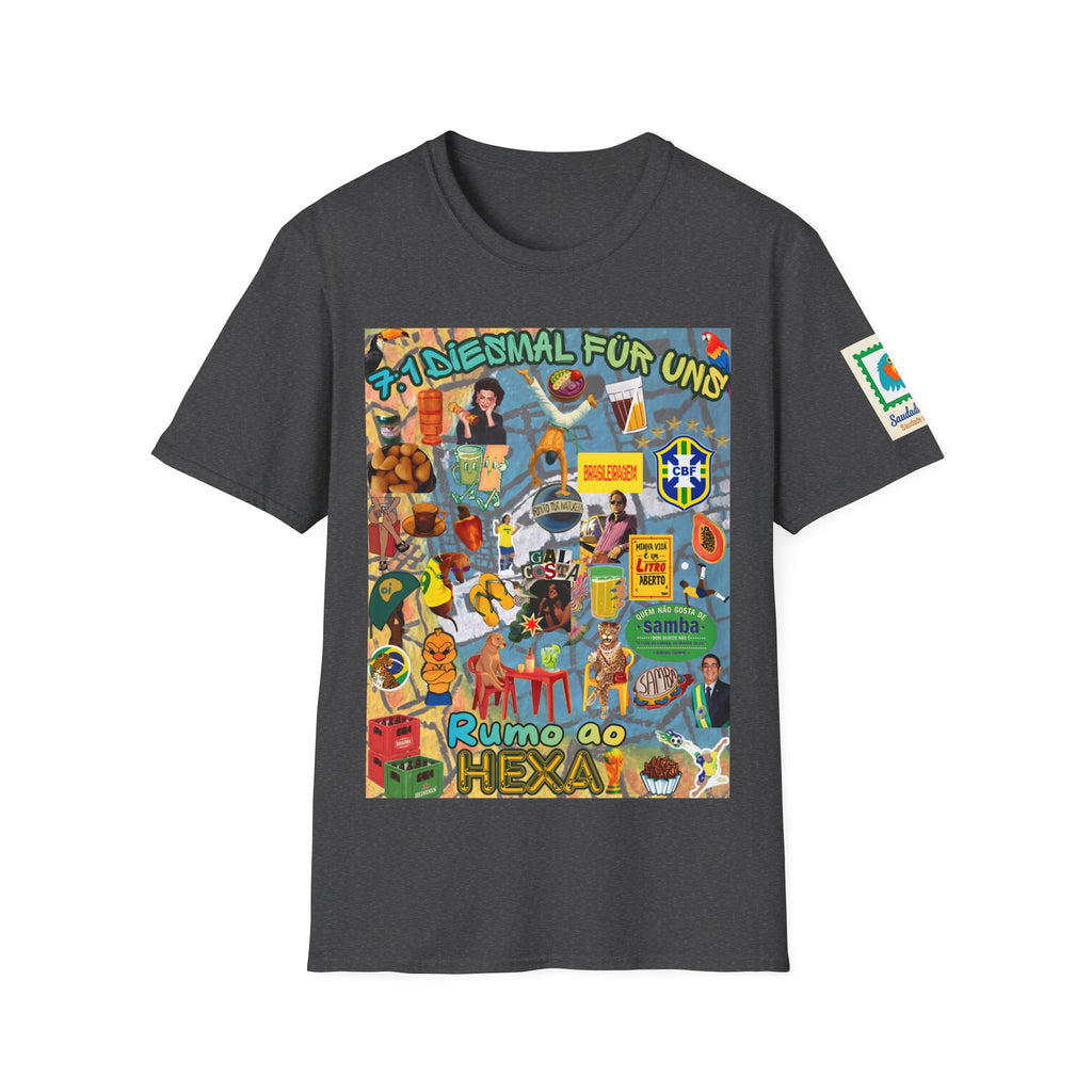 Unisex Graphic T-Shirt | Brasil x Alemanha