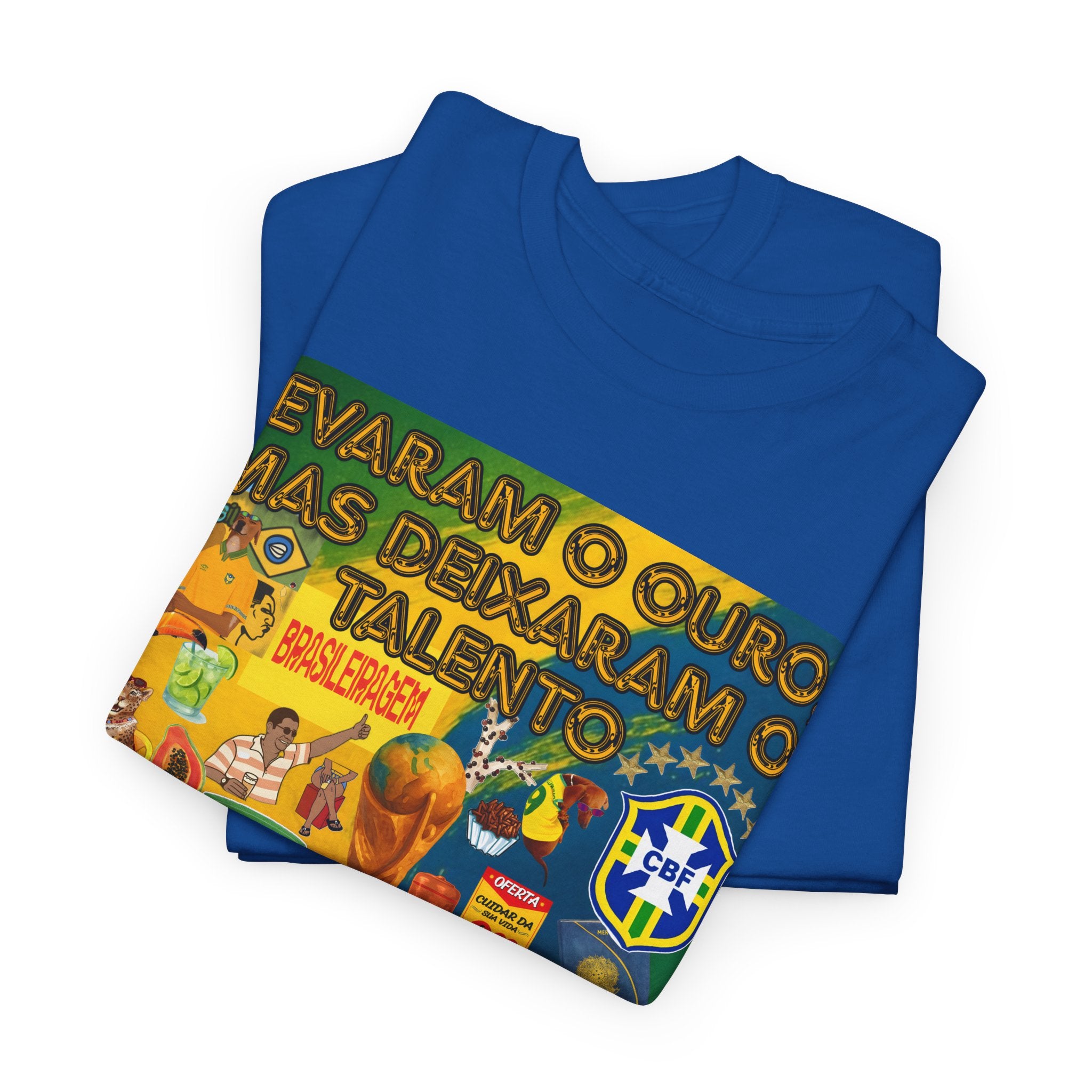 Unisex 100% Algodão OEKO-TEX®  | Brasil x Portugal