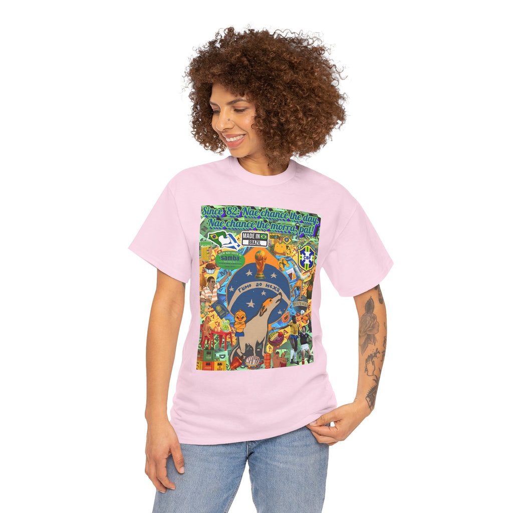 Unisex 100% Algodão OEKO-TEX® | Brasil x Escócia
