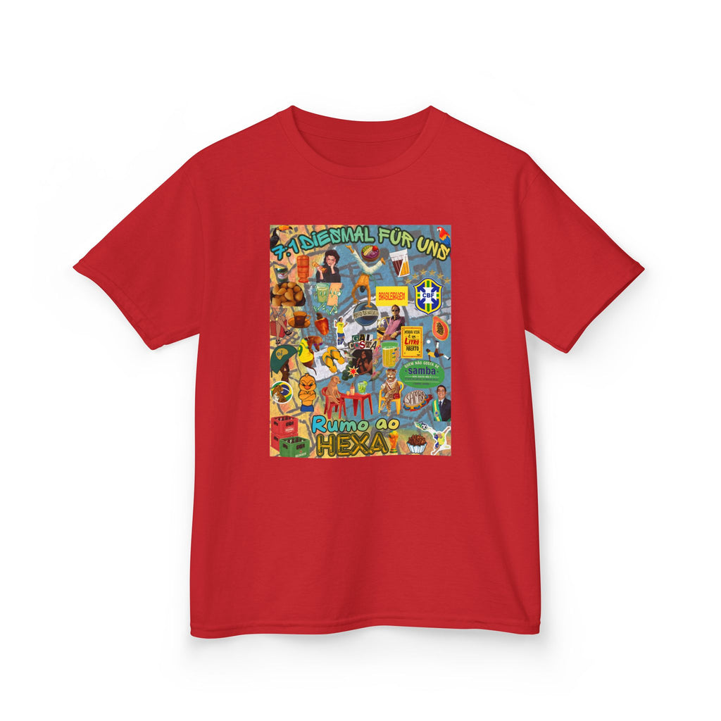 Unisex Kids 100% Algodão | Brasil x Alemanha