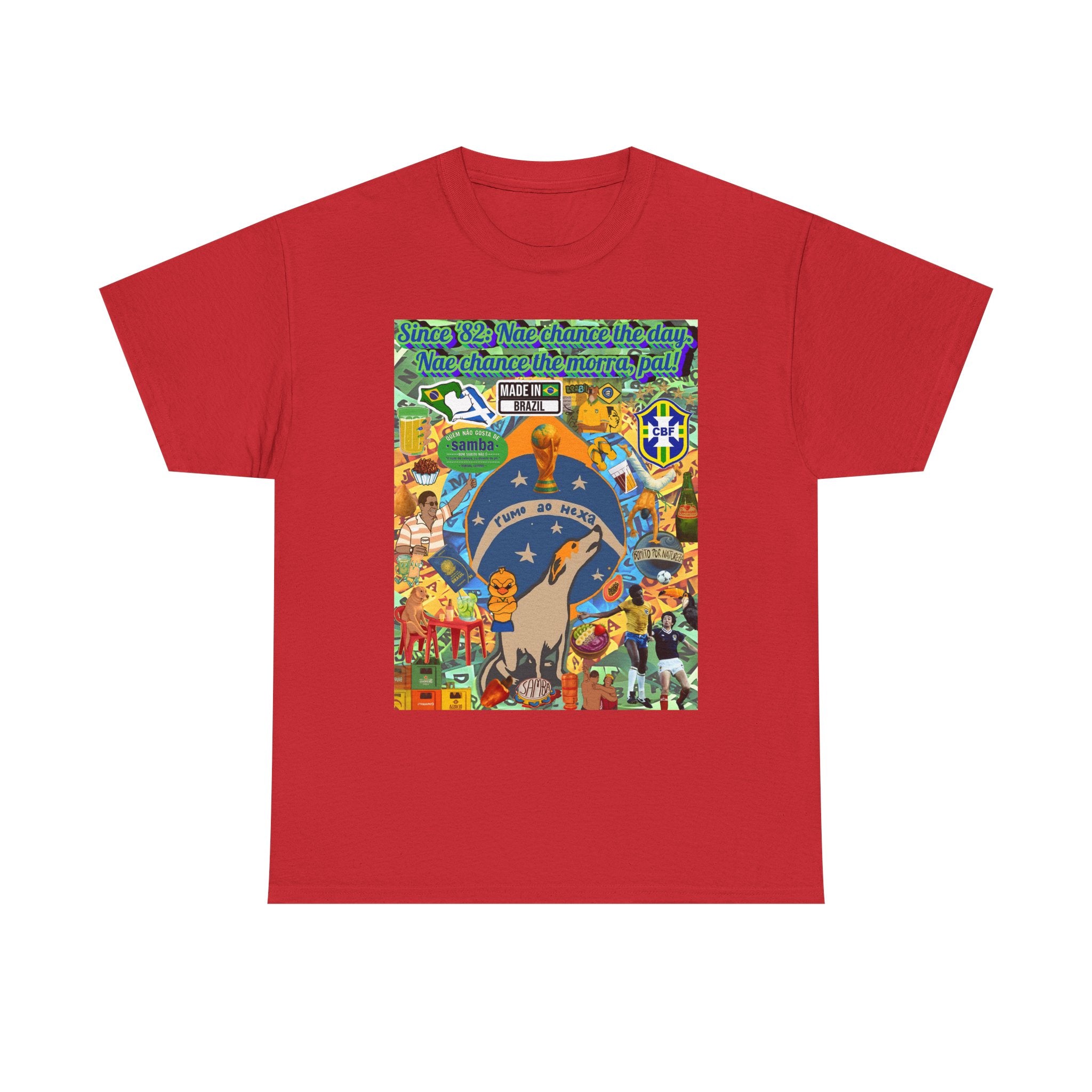 Unisex 100% Algodão OEKO-TEX® | Brasil x Escócia