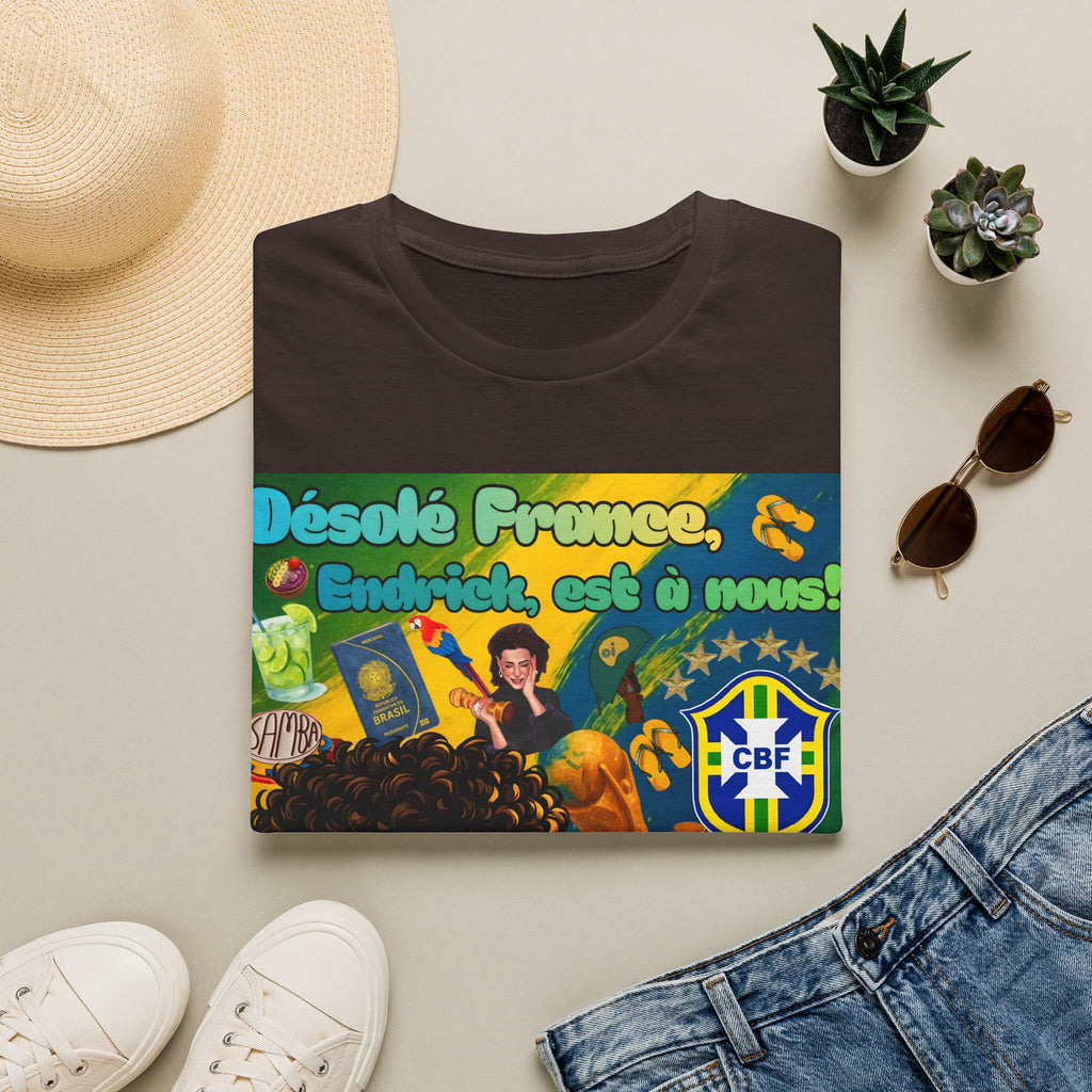 Unisex Graphic T-Shirt | Brasil x França
