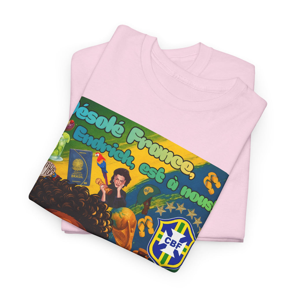 Unisex 100% Algodão OEKO-TEX®  | Brasil x Alemanha