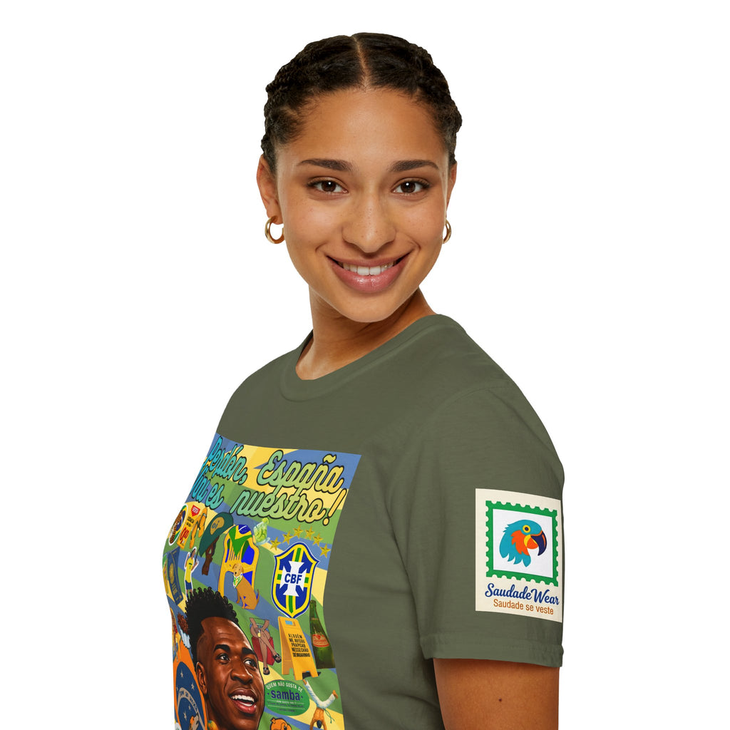 Unisex Graphic T-Shirt | Brasil x Espanha