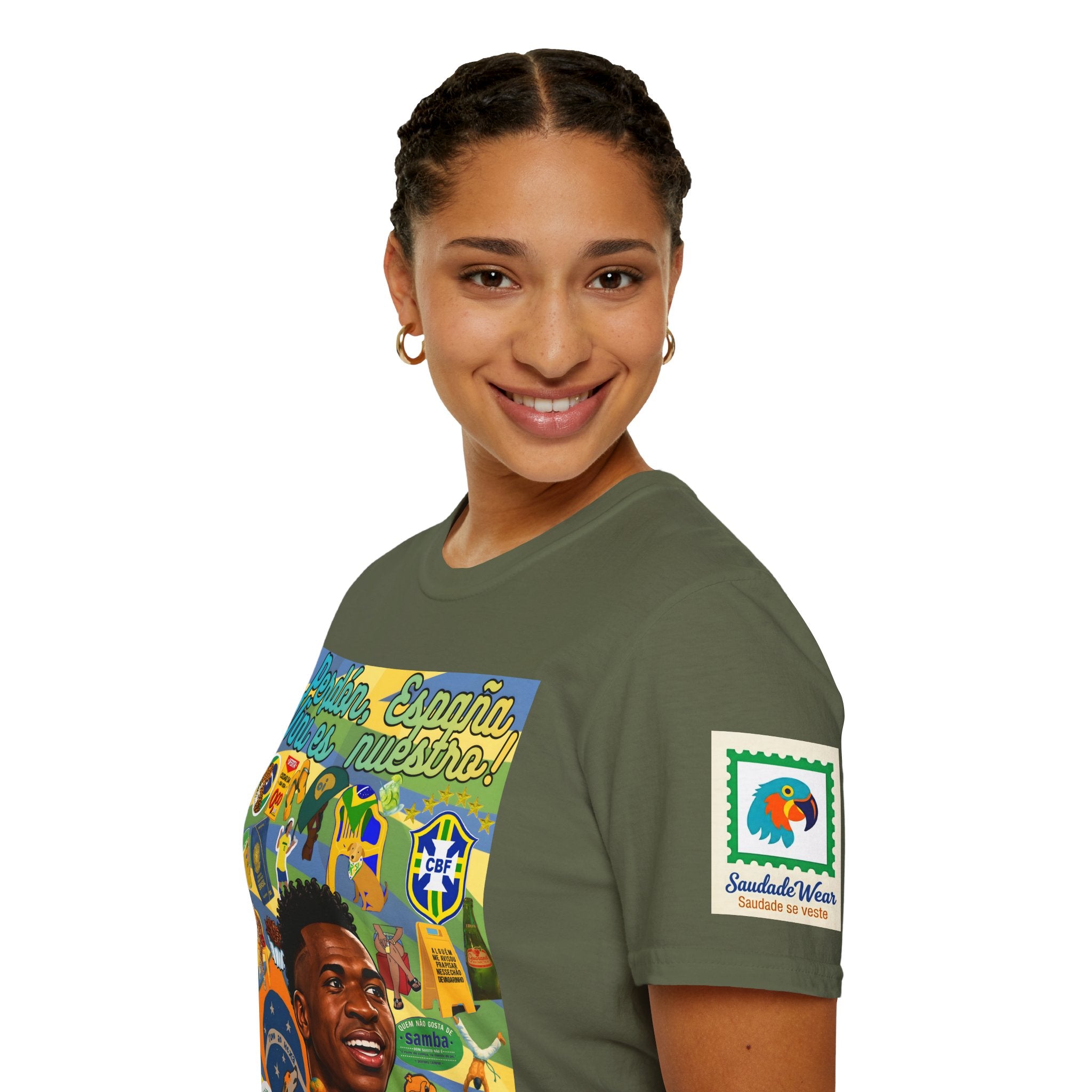 Unisex Graphic T-Shirt | Brasil x Espanha