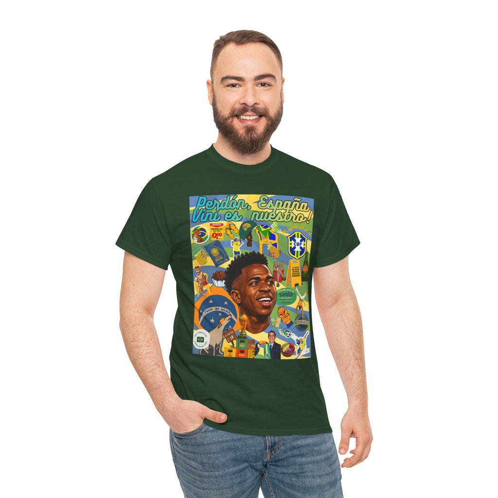 Unisex 100% Algodão OEKO-TEX®  | Brasil x Espanha