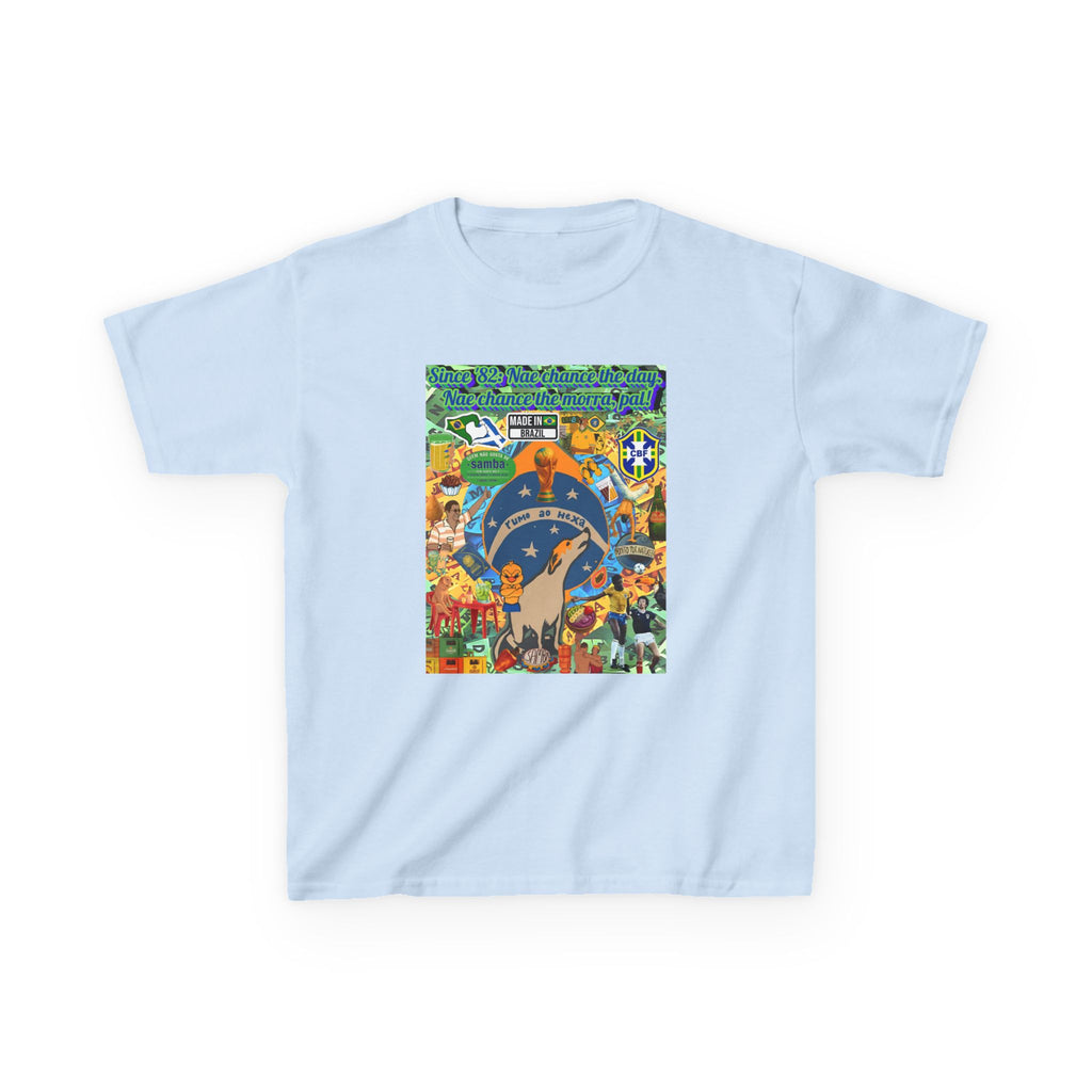 Unisex Kids 100% Algodão- Brasil x Escócia