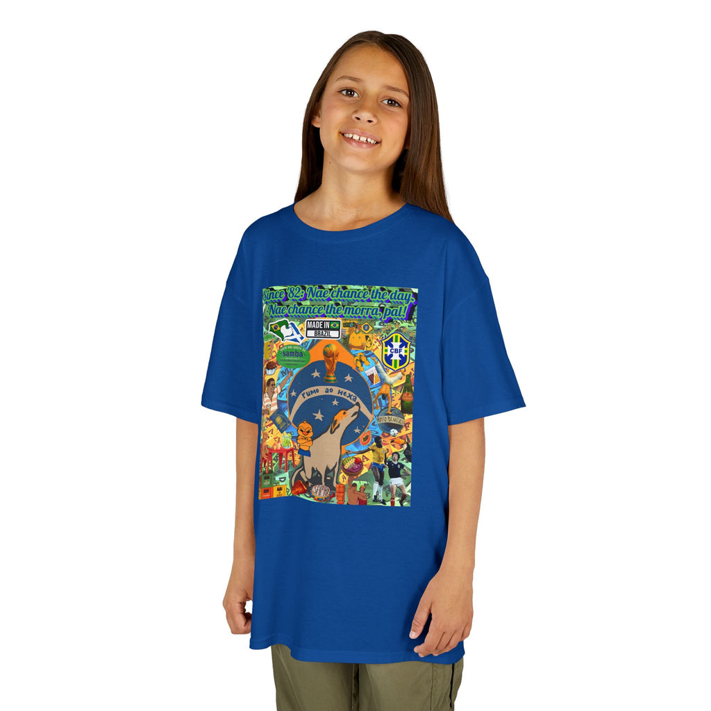 Unisex Kids 100% Algodão- Brasil x Escócia