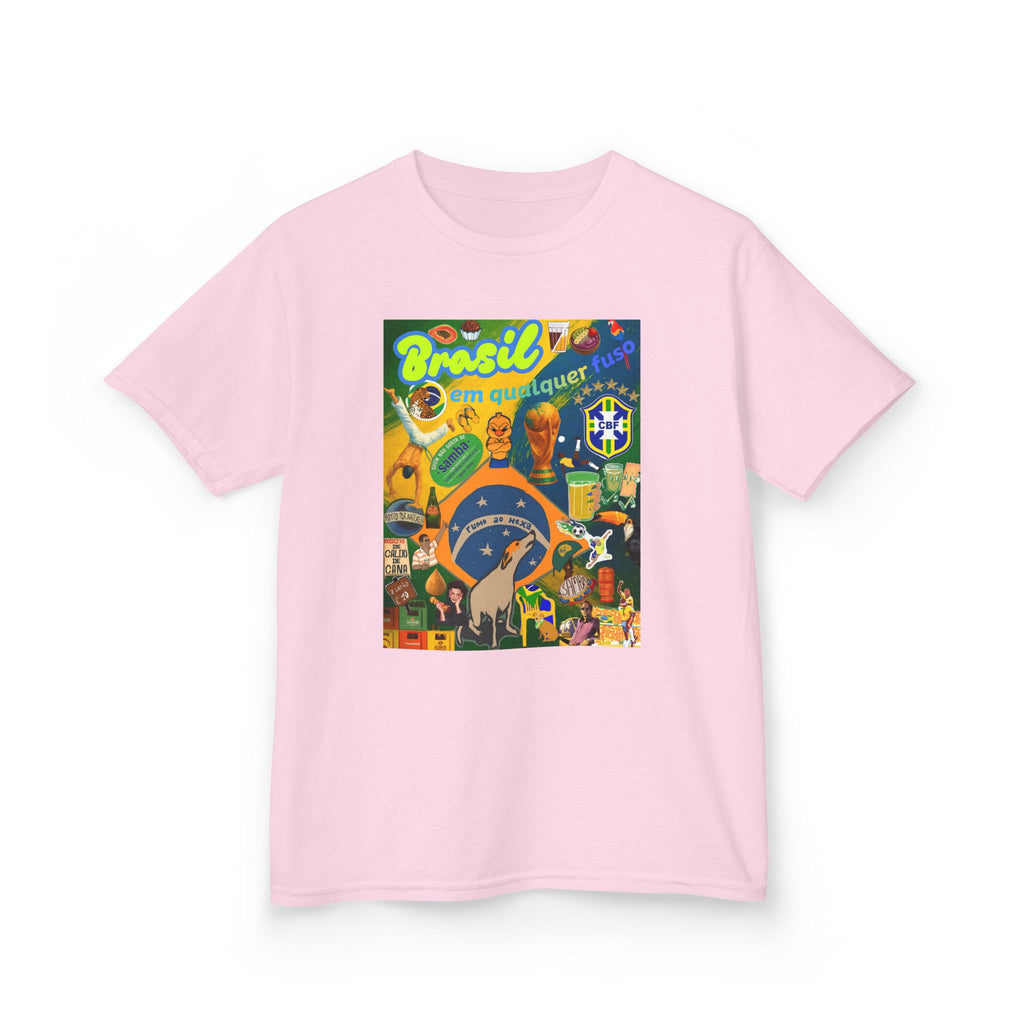 Unisex Kids 100% Algodão | Brasil em qualquer fuso!