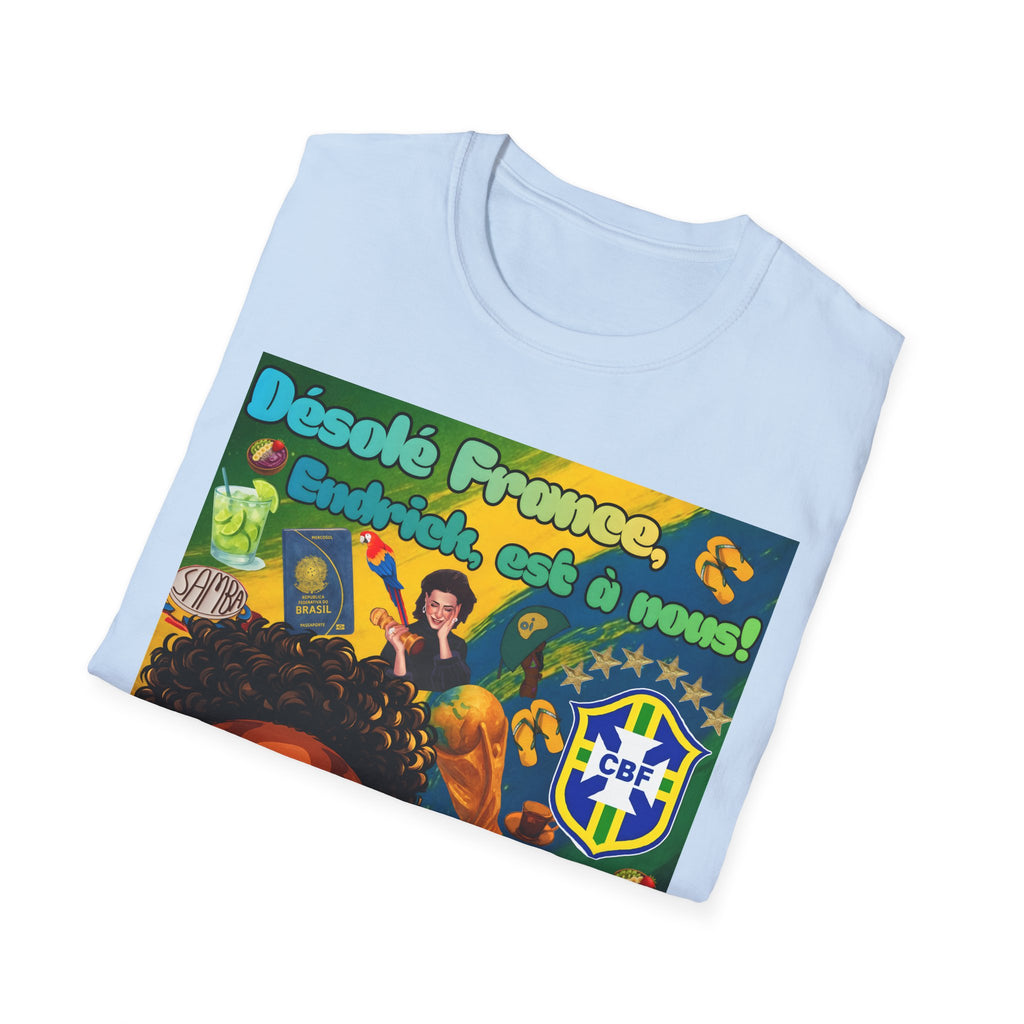 Unisex Graphic T-Shirt | Brasil x França