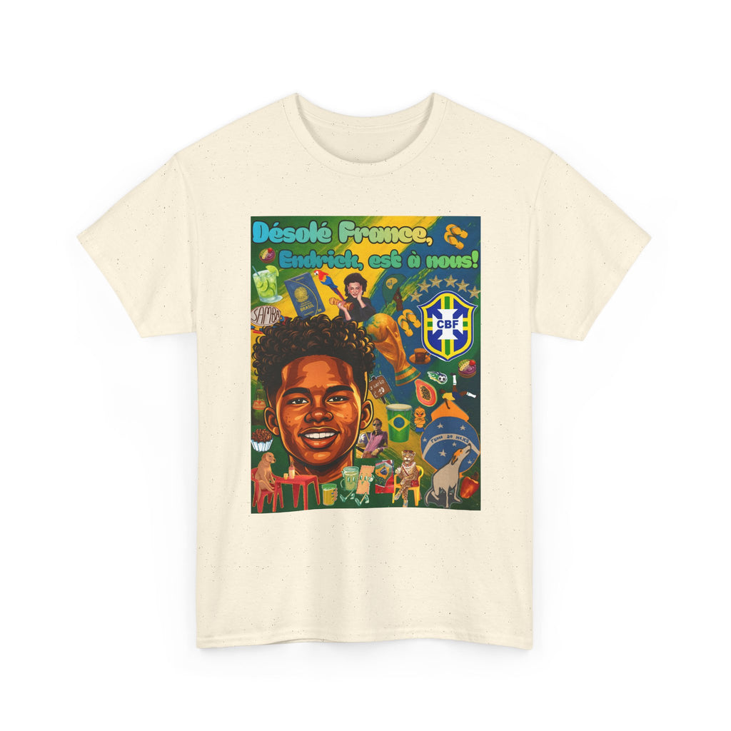 Unisex 100% Algodão OEKO-TEX®  | Brasil x França