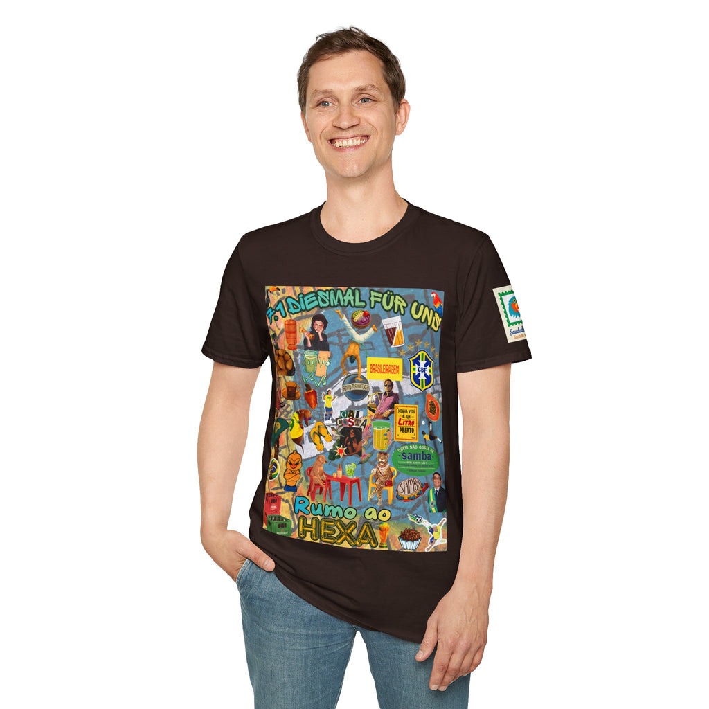 Unisex Graphic T-Shirt | Brasil x Alemanha