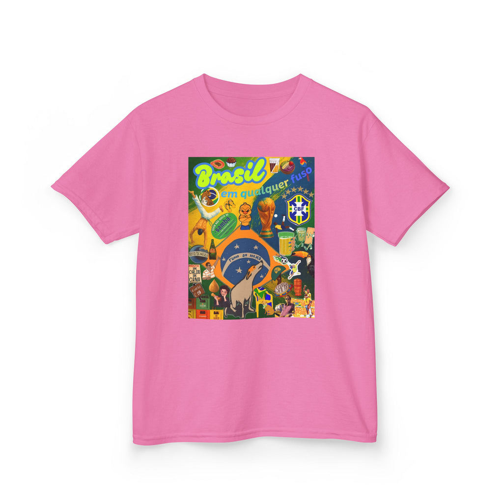 Unisex Kids 100% Algodão | Brasil em qualquer fuso!