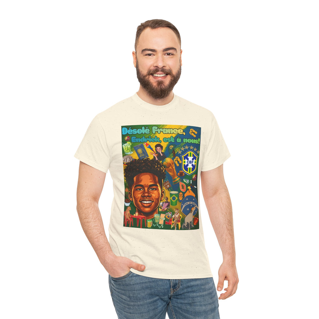Unisex 100% Algodão OEKO-TEX®  | Brasil x França