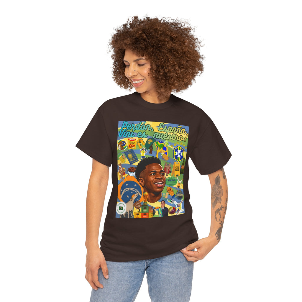 Unisex 100% Algodão OEKO-TEX®  | Brasil x Espanha