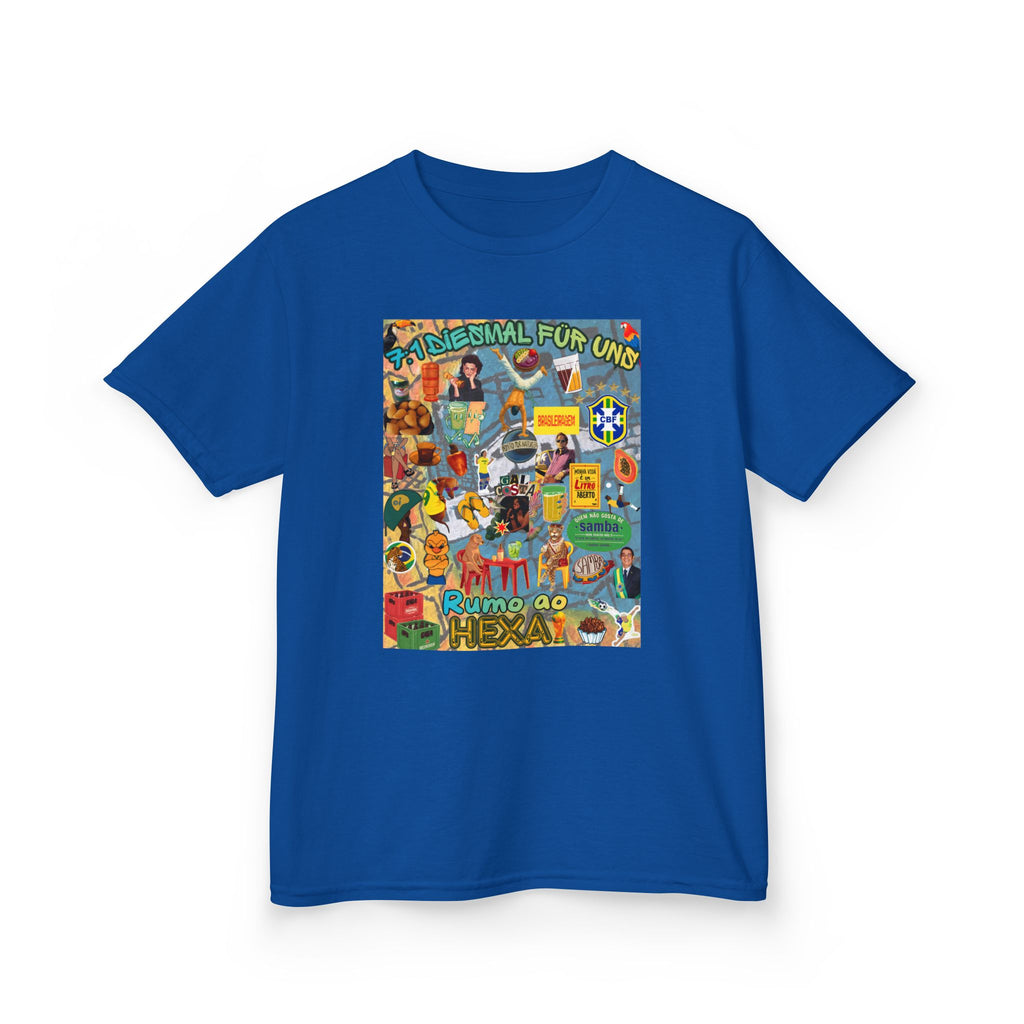Unisex Kids 100% Algodão | Brasil x Alemanha