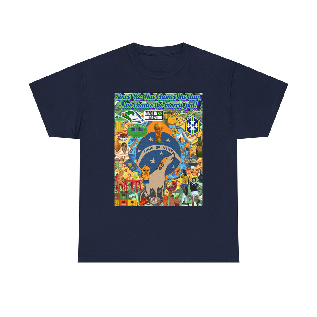Unisex 100% Algodão OEKO-TEX® | Brasil x Escócia
