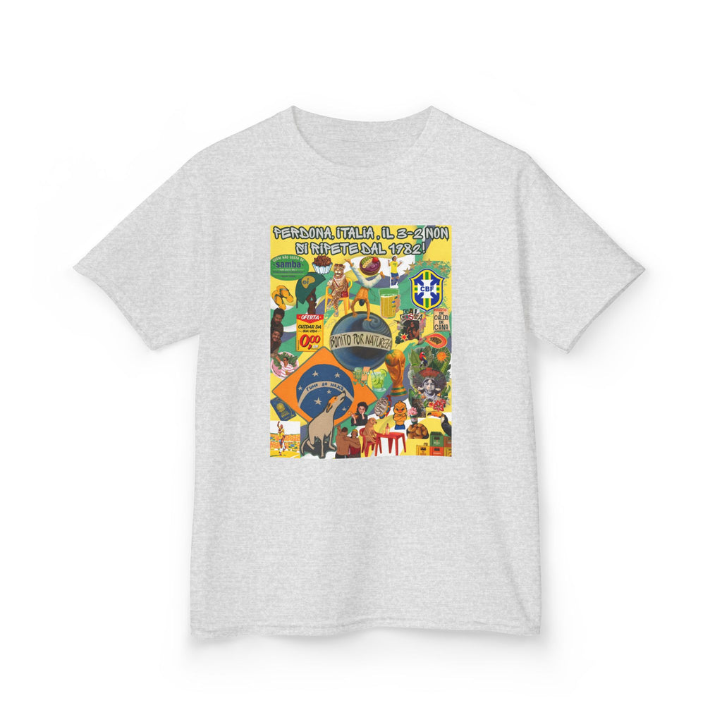 Unisex Kids 100% Algodão | Brasil x Itália