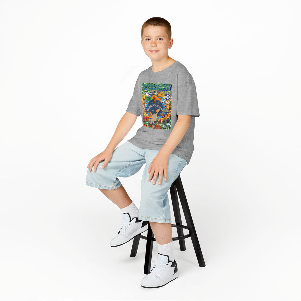 Unisex Kids 100% Algodão- Brasil x Escócia