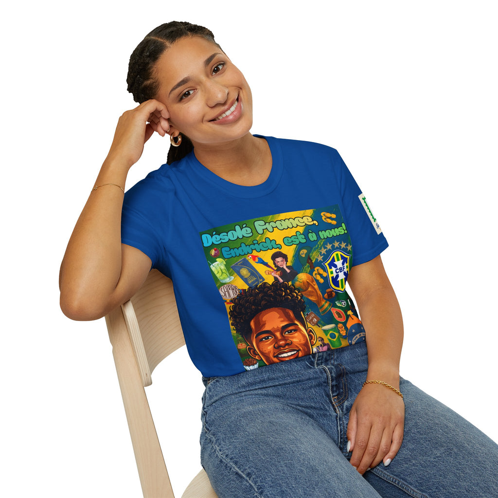 Unisex Graphic T-Shirt | Brasil x França