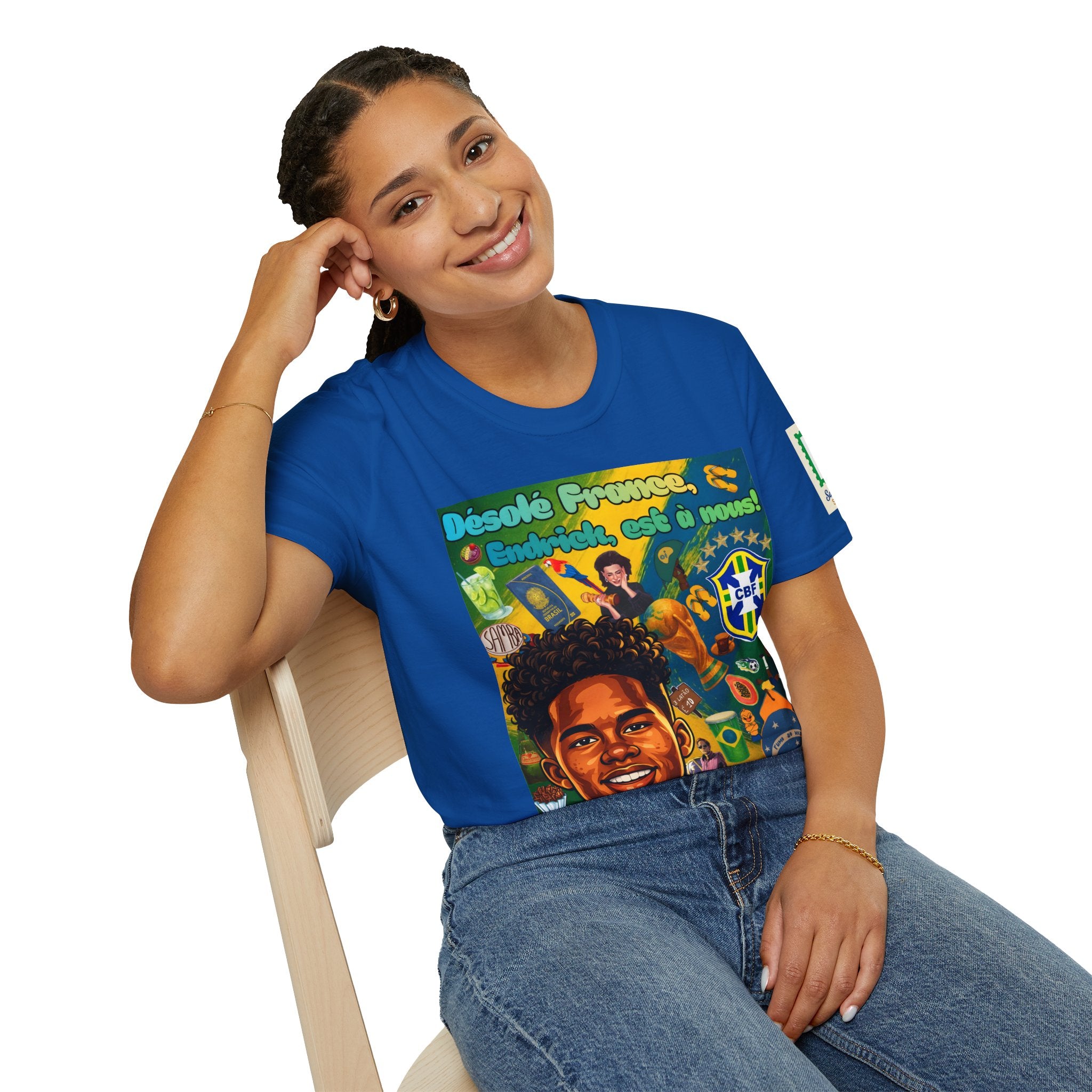 Unisex Graphic T-Shirt | Brasil x França