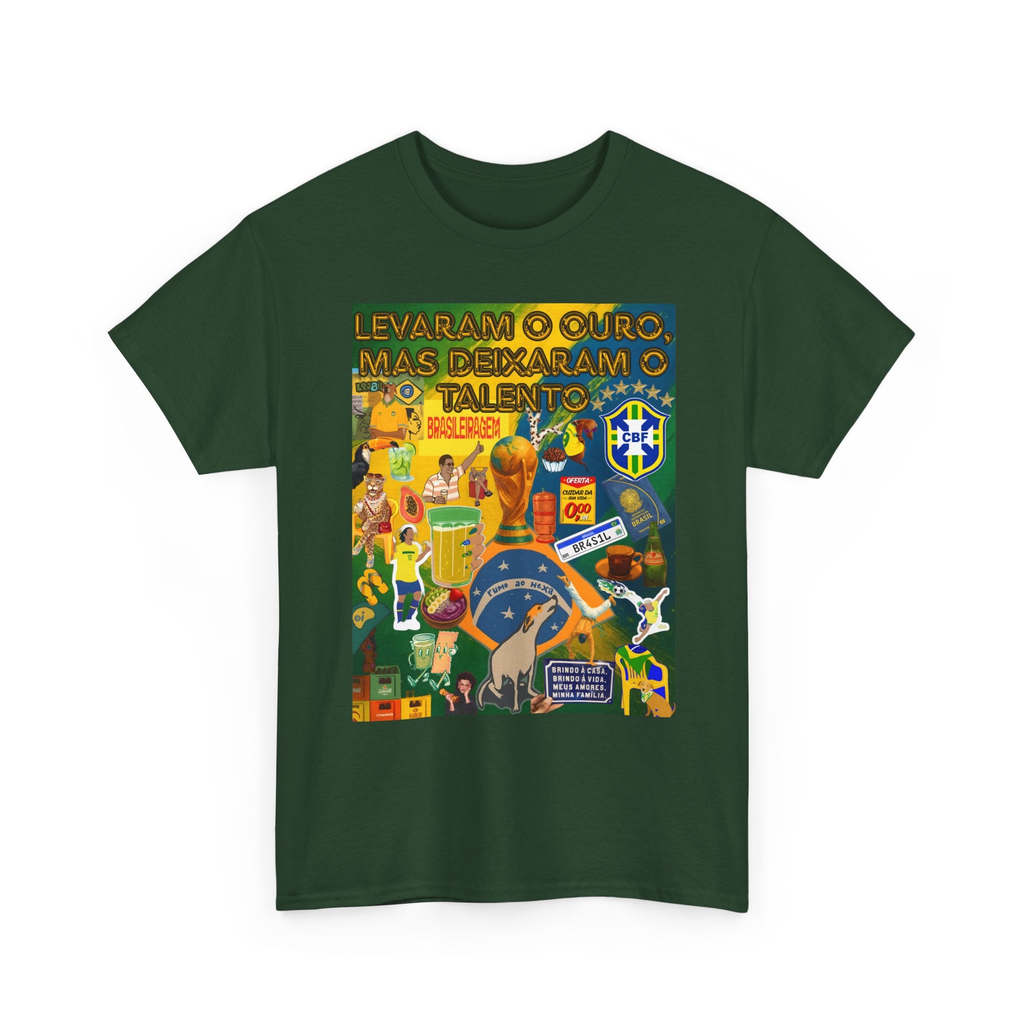 Unisex 100% Algodão OEKO-TEX®  | Brasil x Portugal