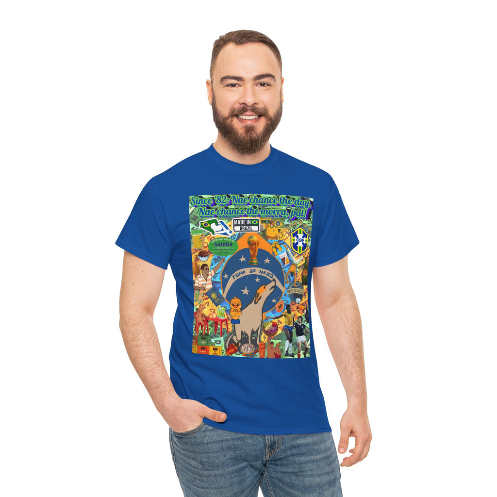 Unisex 100% Algodão OEKO-TEX® | Brasil x Escócia