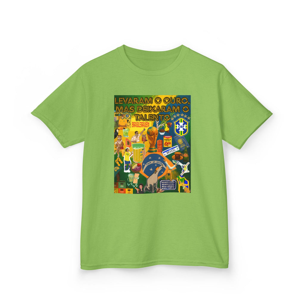 Unisex Kids 100% Algodão | Brasil x Portugal