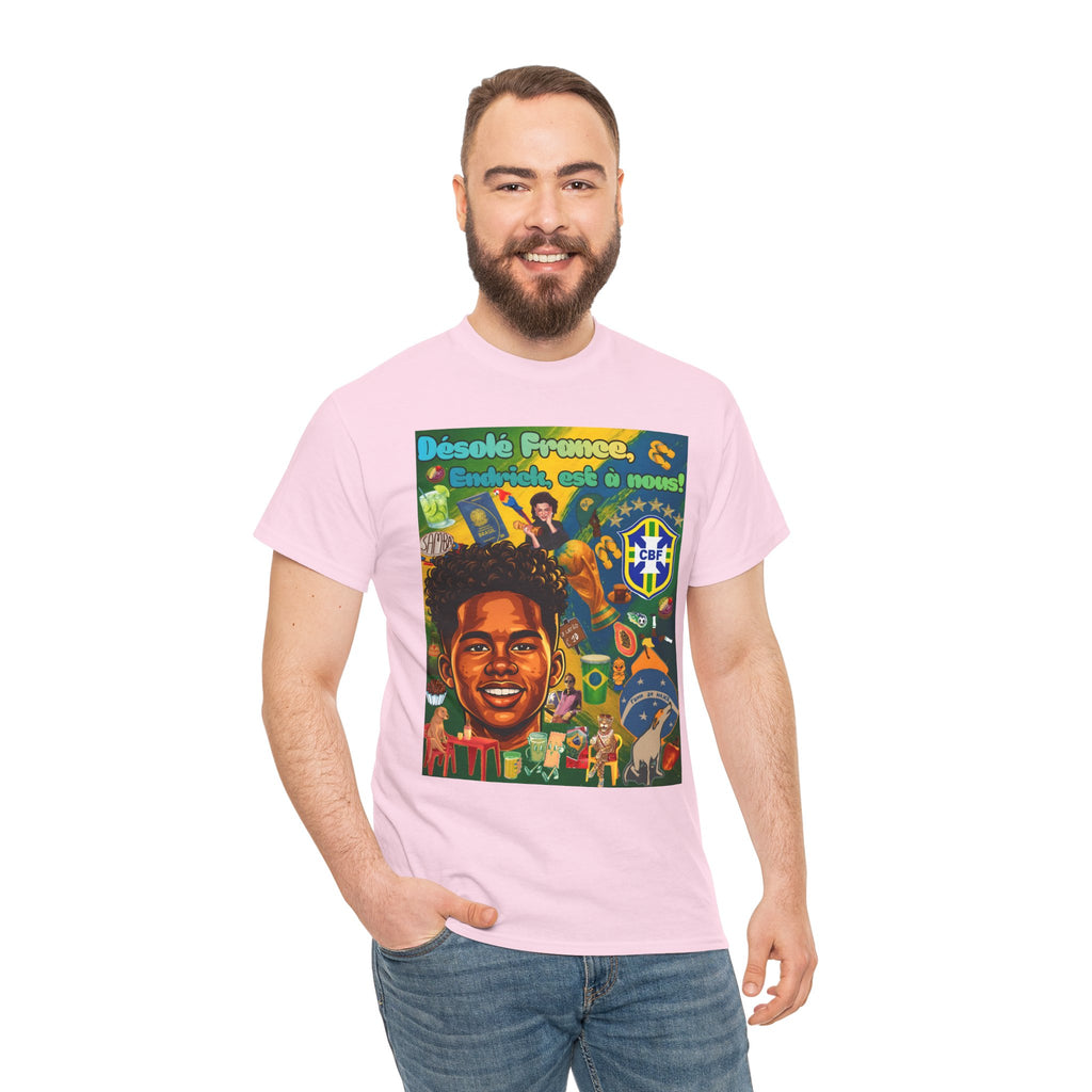 Unisex 100% Algodão OEKO-TEX®  | Brasil x França