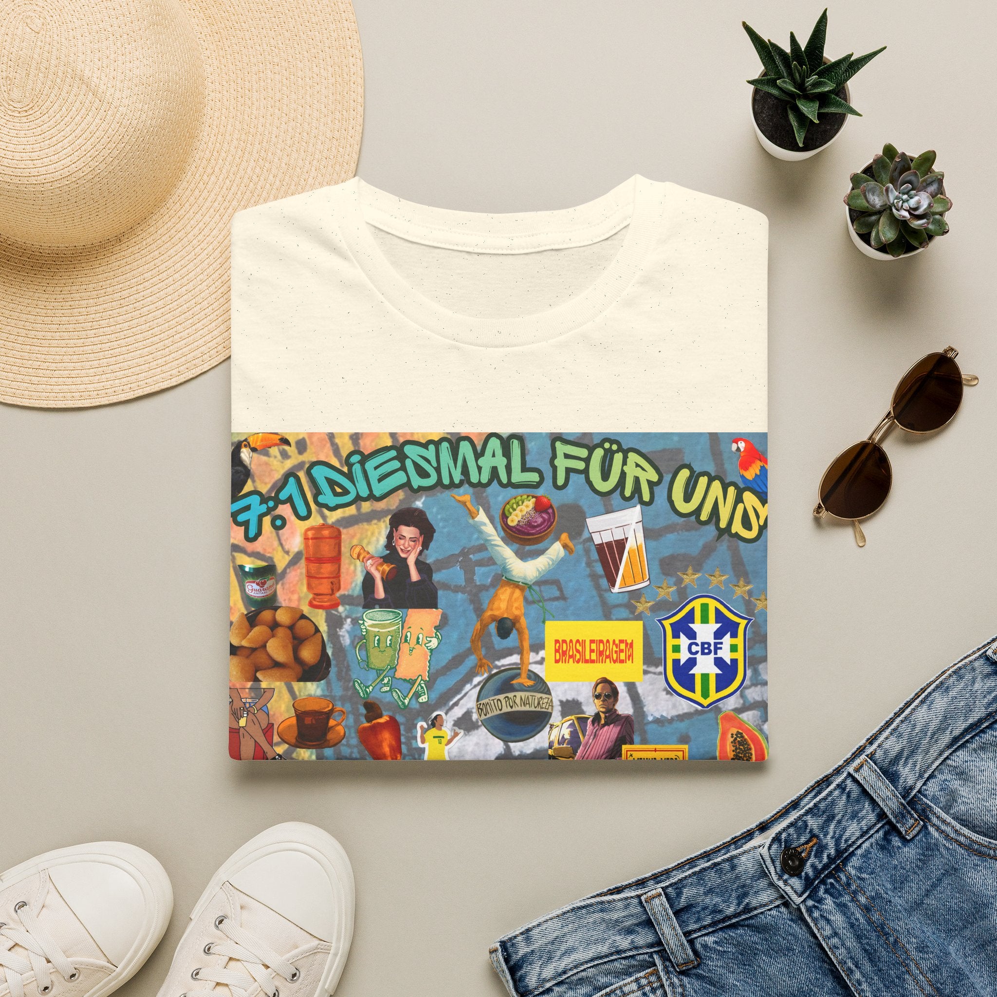 Unisex Graphic T-Shirt | Brasil x Alemanha