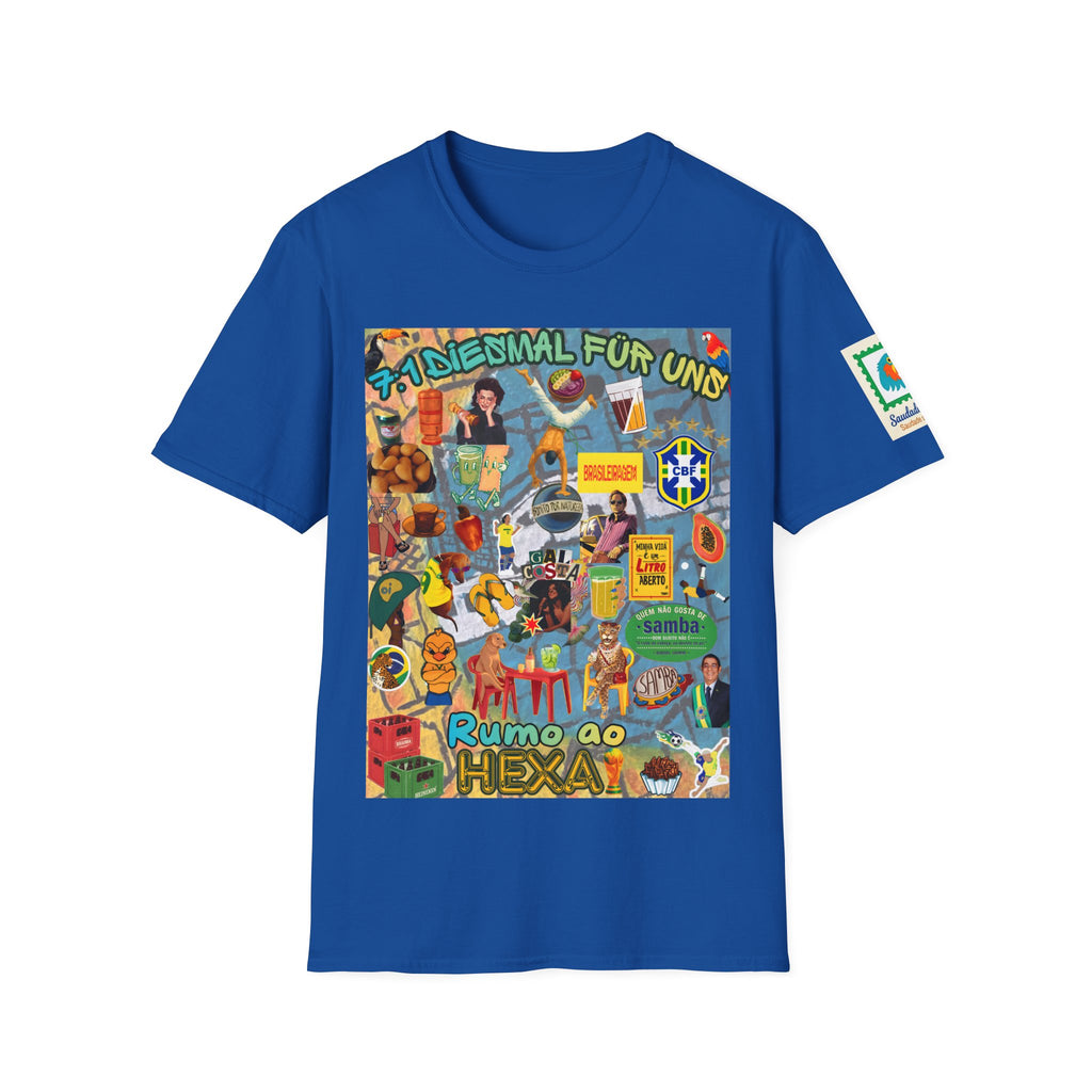 Unisex Graphic T-Shirt | Brasil x Alemanha