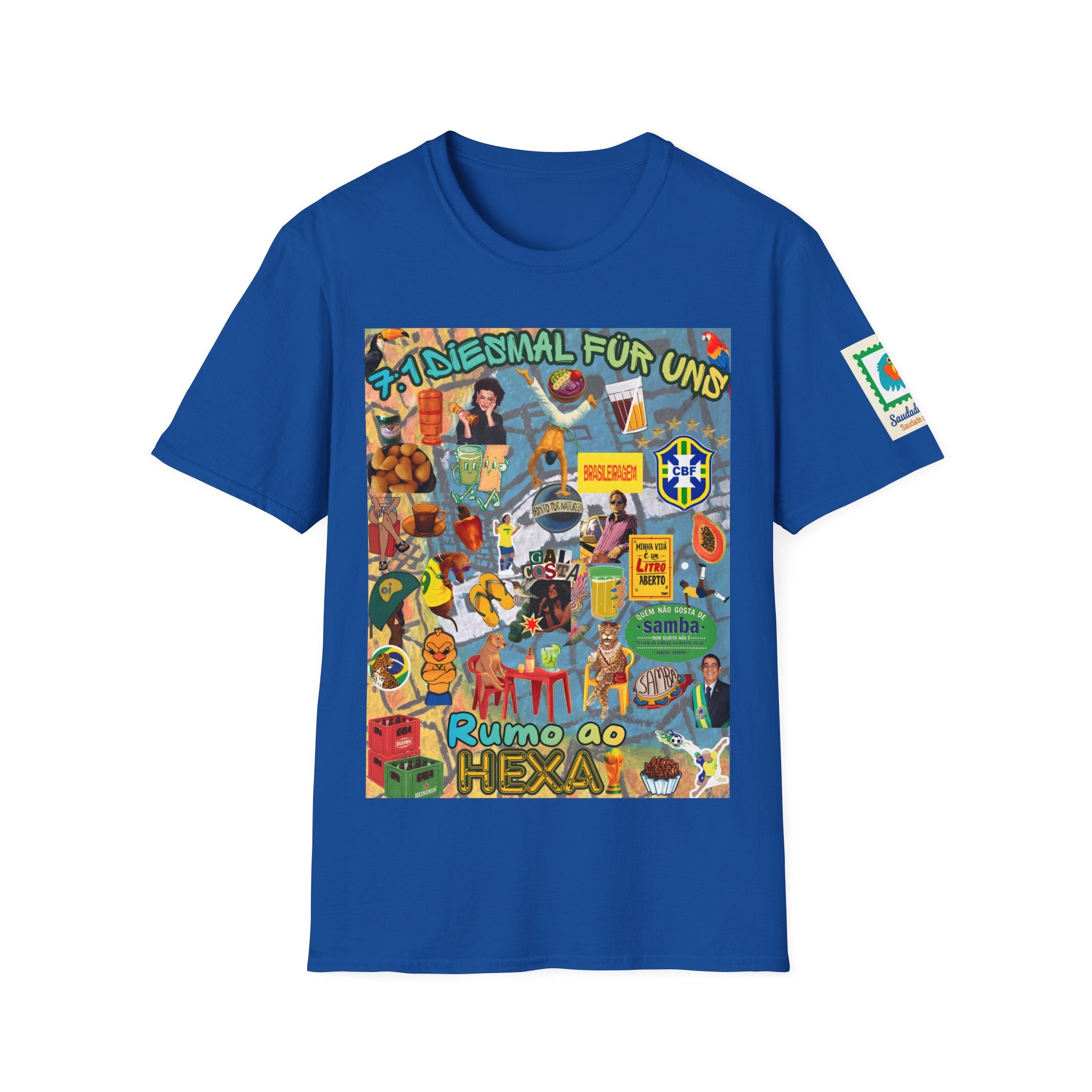 Unisex Graphic T-Shirt | Brasil x Alemanha