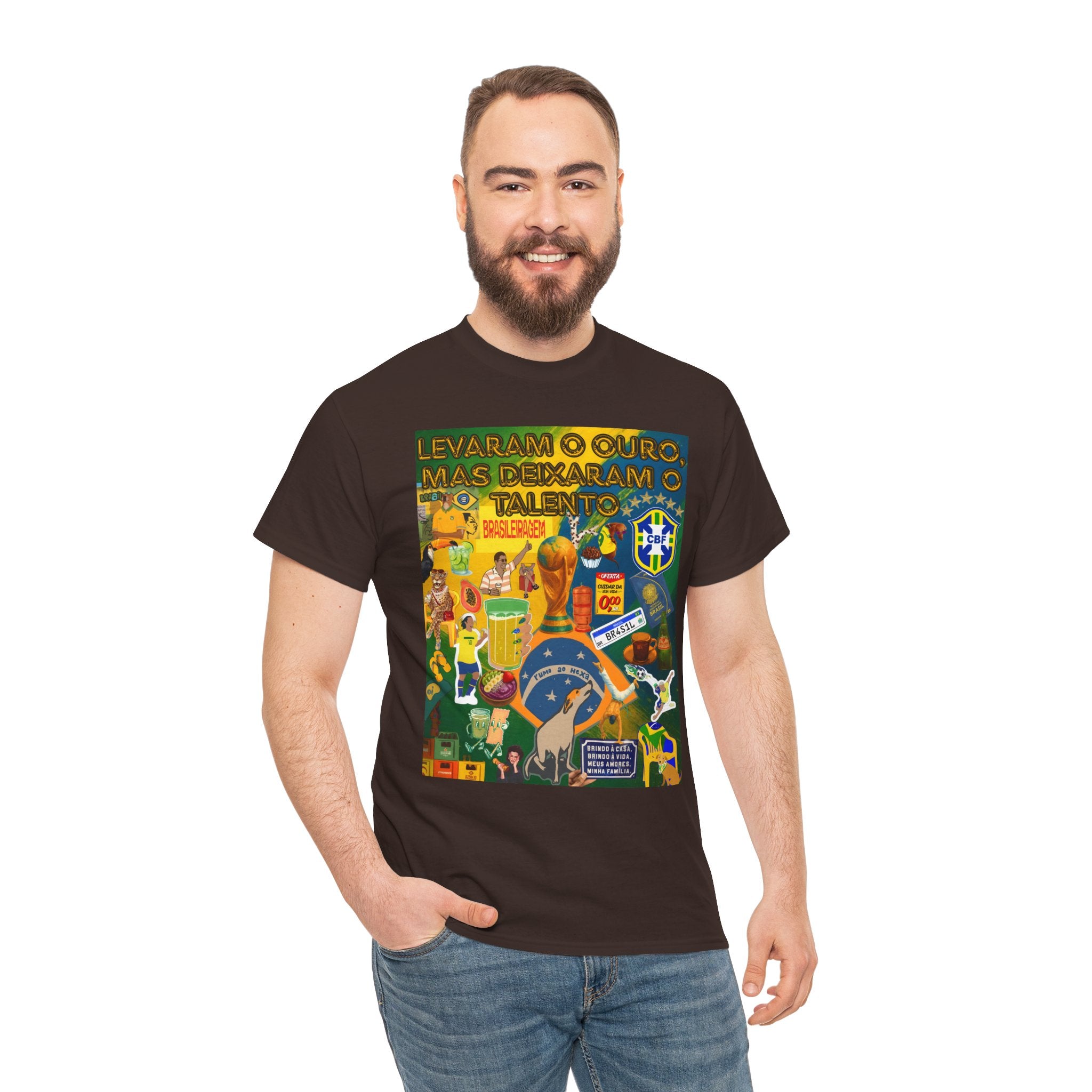 Unisex 100% Algodão OEKO-TEX®  | Brasil x Portugal