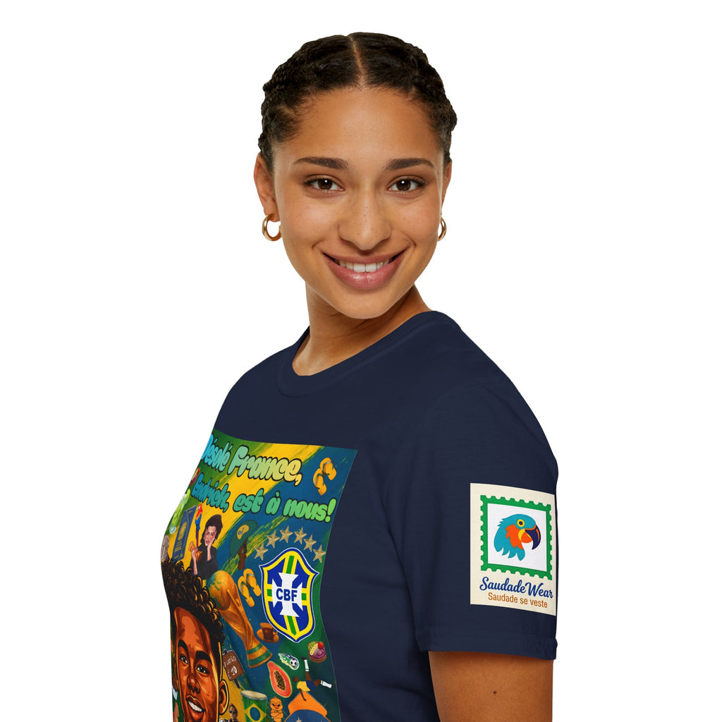 Unisex Graphic T-Shirt | Brasil x França