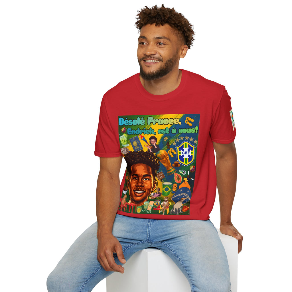 Unisex Graphic T-Shirt | Brasil x França