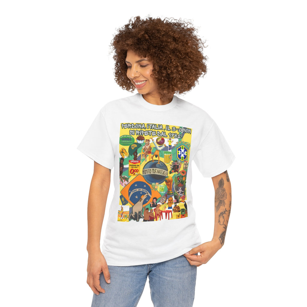 Unisex 100% Algodão OEKO-TEX® | Brasil x Itália