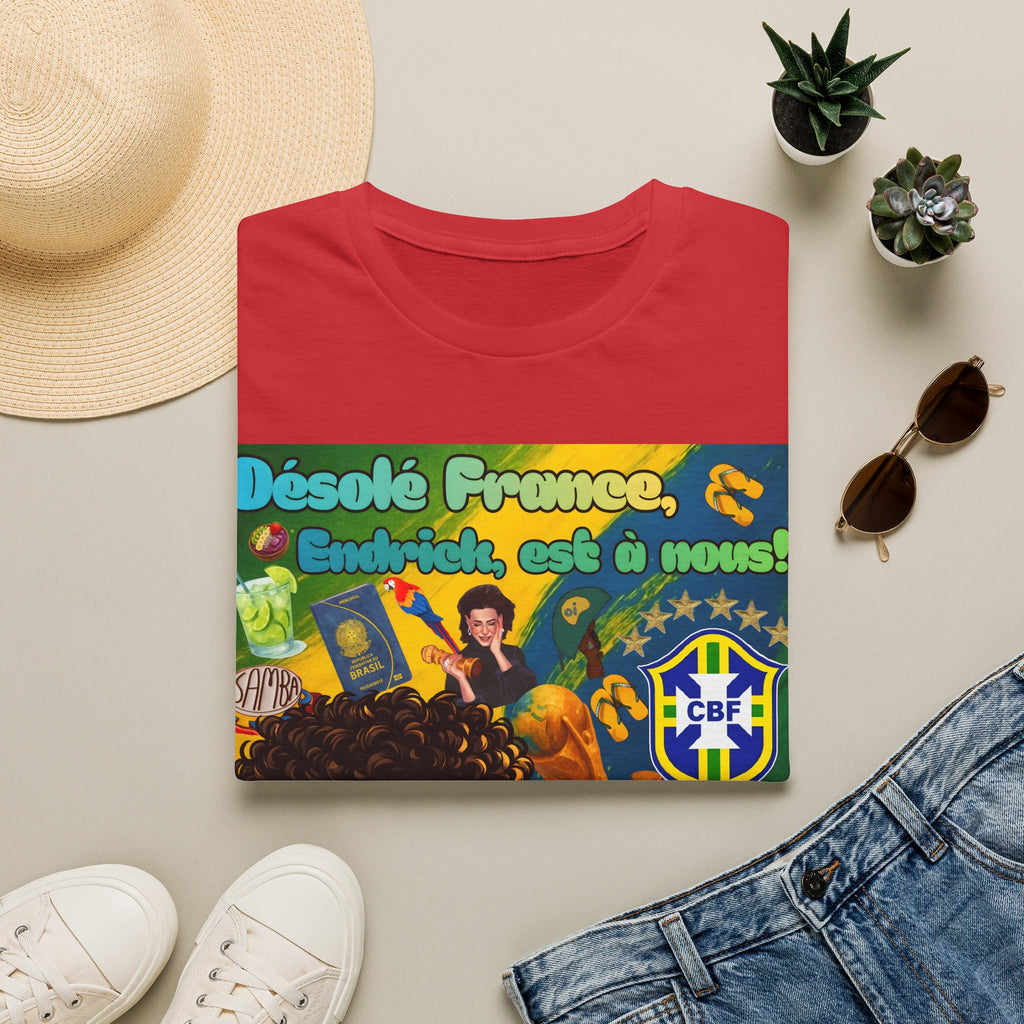 Unisex Graphic T-Shirt | Brasil x França